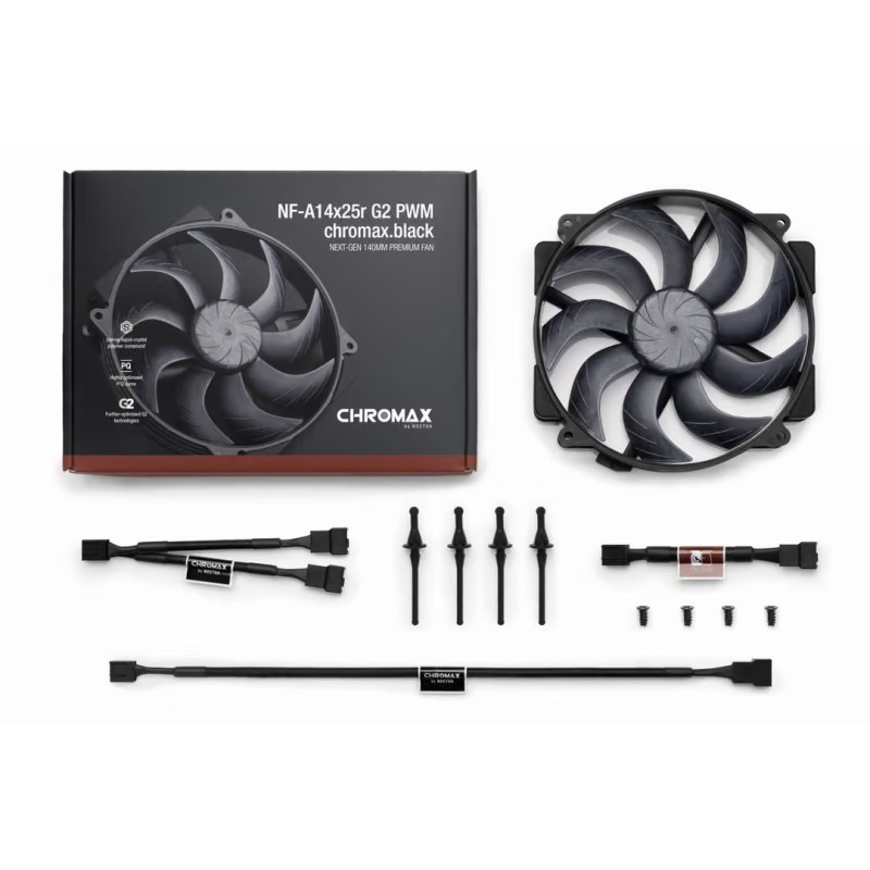 NF-A14x25r G2 PWM CH.BK